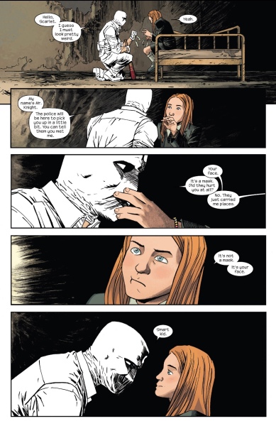 moon knight no5 2014 its not a mask its your face